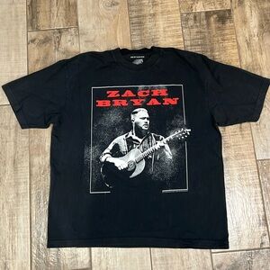 Zach Bryan Quittin Time Tee Sz XL